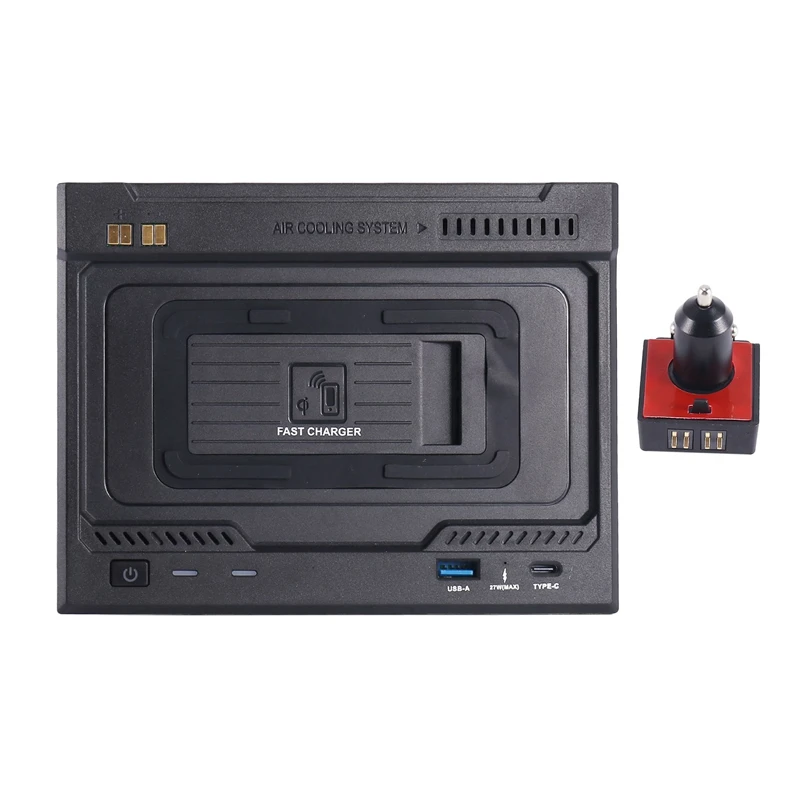 

Автомобильное беспроводное зарядное устройство 15 Вт, быстрое зарядное устройство для Toyota Camry 2018-2022