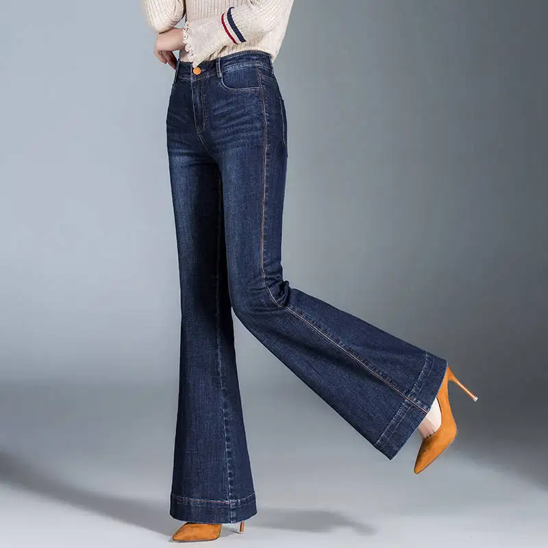 Flare Tendencia CalÃ§a 2019 Calça Flare Jeans CalÃ§as Jeans Com