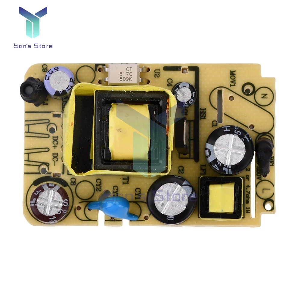 Bordstract AC To DC 5V Power Supply Converter - 2A Or 5A With Overload/Short Circuit Protection (110V-220V Input) - View #6