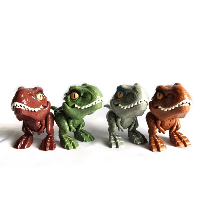 Dinossauro fidget figuras mundo brinquedo jurássico dominion dedo mordida t  rex interativo ovo pterossauro triceratops frete grátis itens - AliExpress