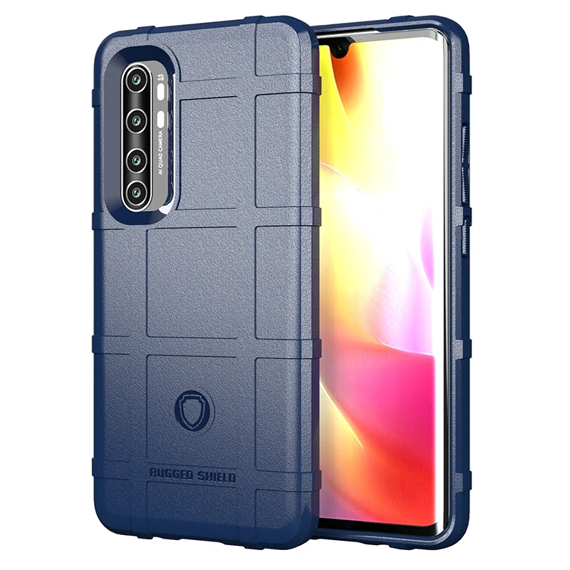Heavy Duty Shockproof Armor Silicone Case for Xiaomi Mi Note 10 Lite