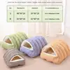 Cat Nest Four Seasons Universal Removable And Closed Cat Bed Winter Dog Nest Warm Sleeping Bag With Thick Velvet Pet Supplies 6
