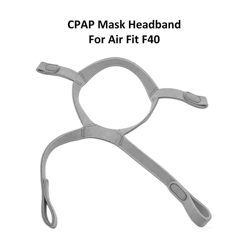 Verstellbarer Weicher Kopfgurt für AirFit F20/F30/F30i/F40 Vollgesichts-CPAP-Maske Ersatz-Kopfgurt für Komfortablen und Sicheren Sitz – Detail 5