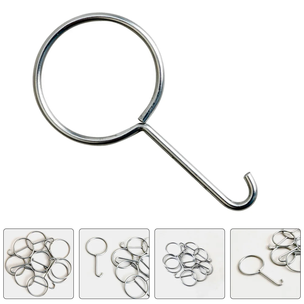 10 Pcs Puller Shower Drain Removal Drainage Hook Drainage Disassemble Drainage Lifting Grate Lifter Stainless