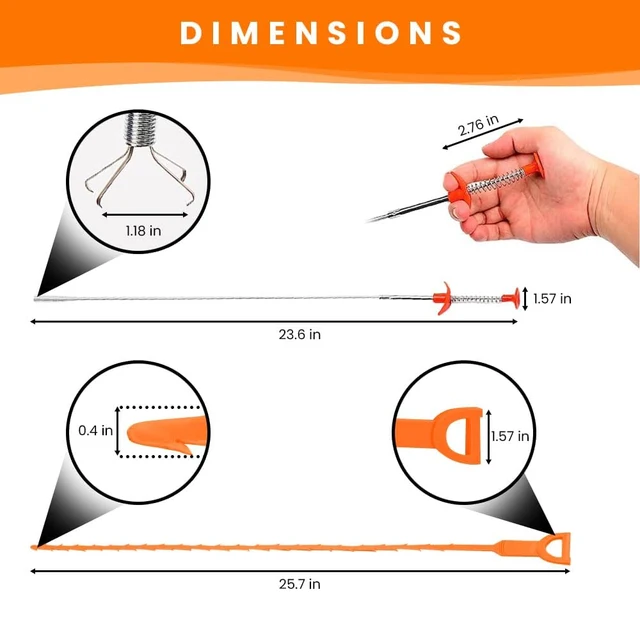 고집스러운 배수 막힘을 위한 완벽한 솔루션
