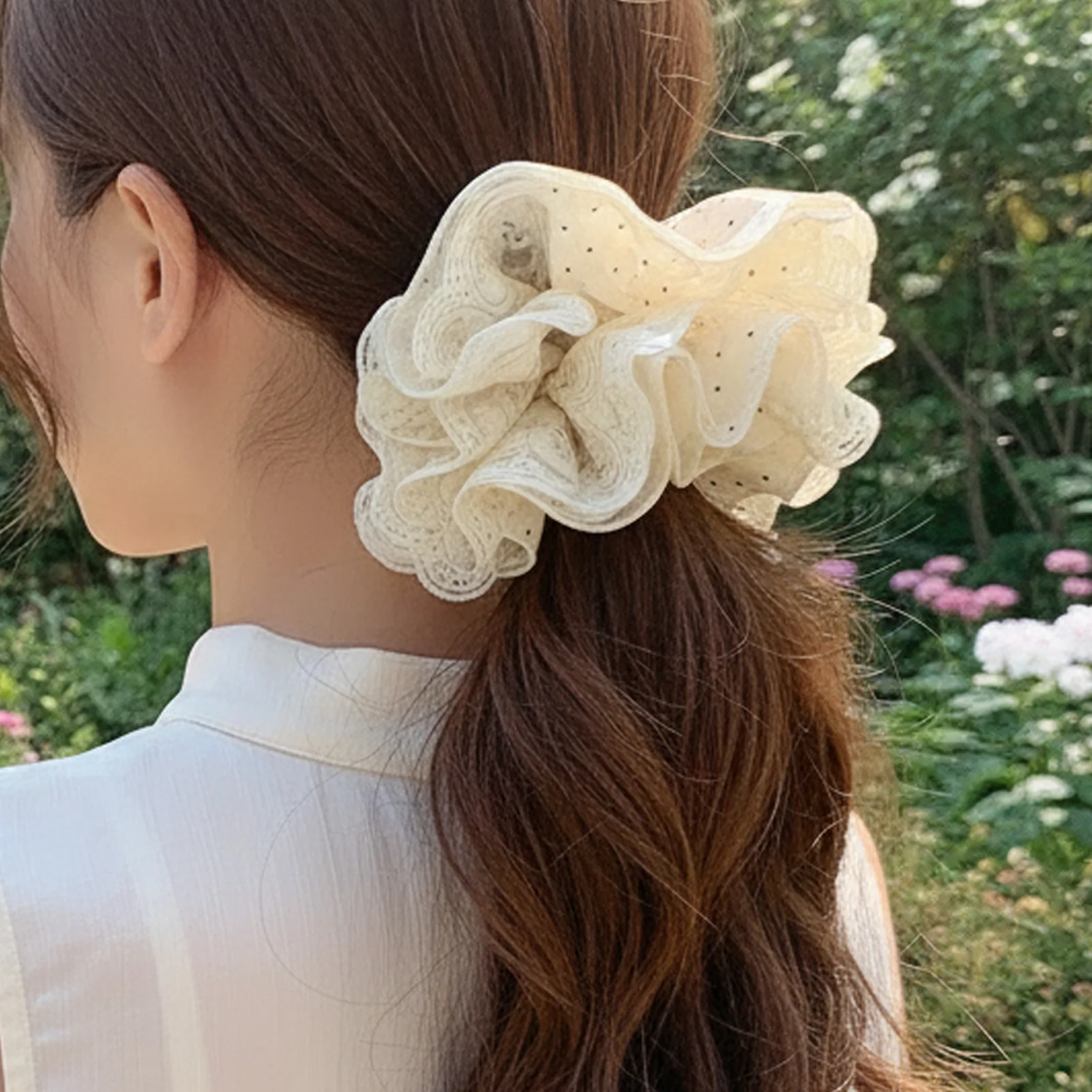 Exquisite Cherry Blossom Embroidered Headband - Women's Daily Hair Accessory