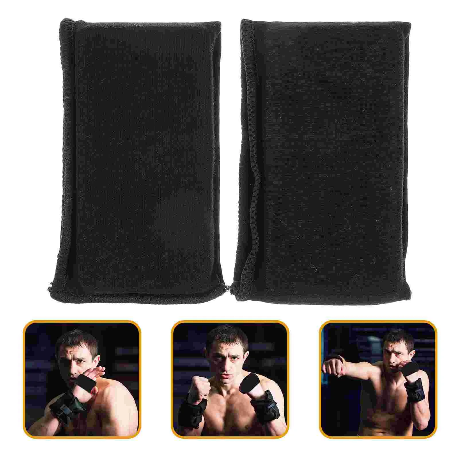 

Boxing Gloves Elbow Pads Men Supplies Hand Wraps Women Wristband Knuckle Guards Silica Gel Man Protecting