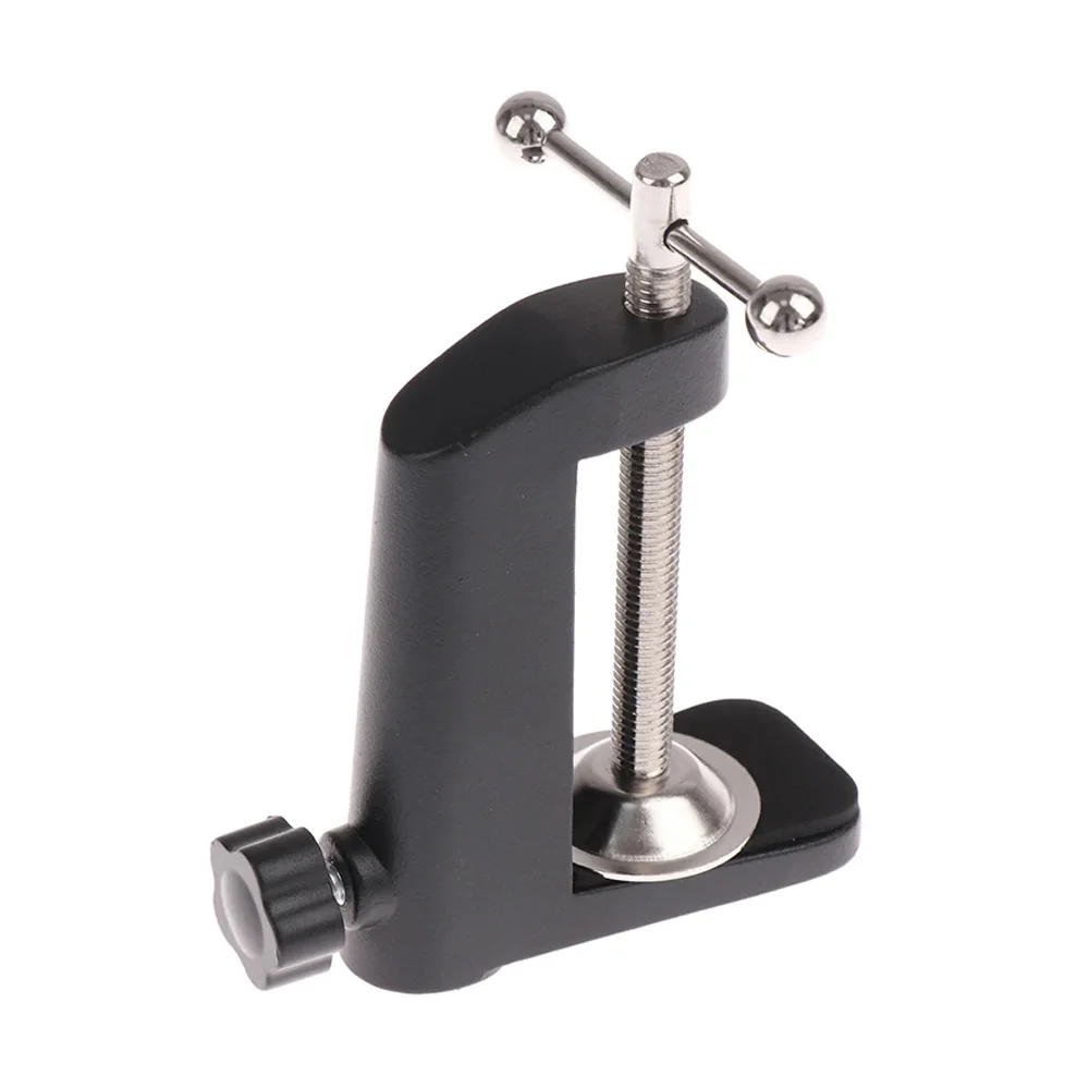 C-Shaped Clip Desk Table Mount Clamp Microphone Suspension Boom Scissor Arm Stand Holder Table Light Bracket
