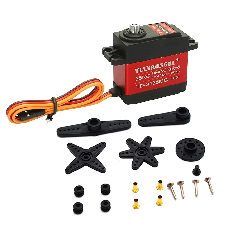 Servomoteur RC 360° 30KG 35KG 25KG Haute Tension pour Robot Voiture