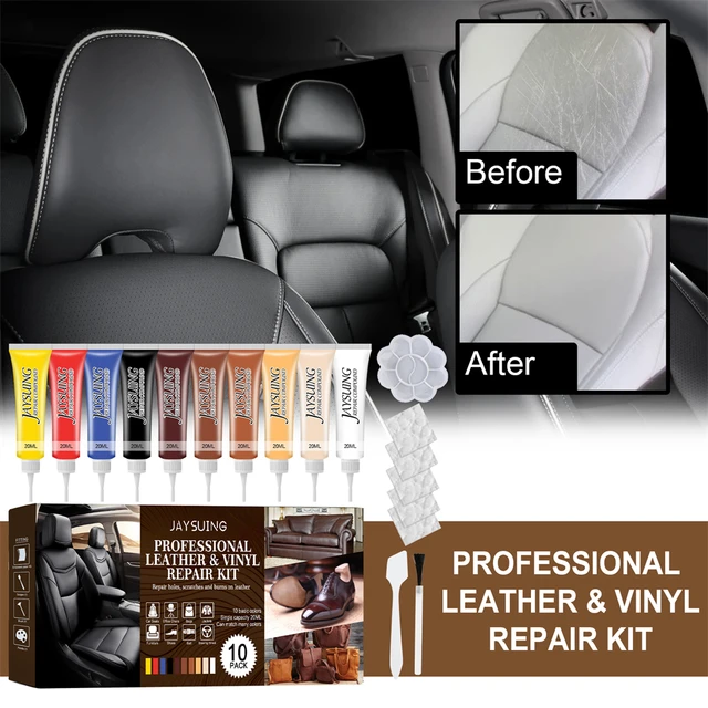 Leather Couch Repair Kit Leather And Vinyl Repair Kit Leather Dye For Car  Seat Vinyl Repair Kit For Furniture Leather Filler - AliExpress