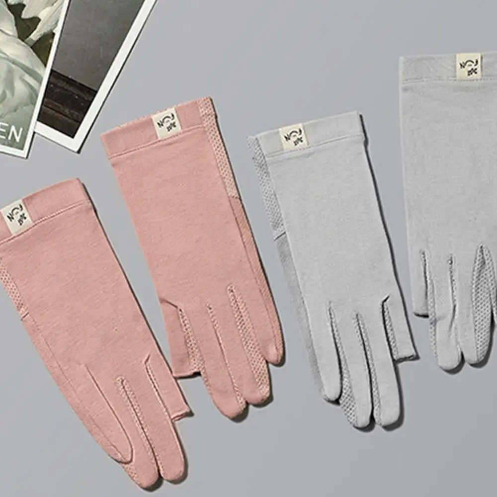 Women Touch Screen Gloves Spring Summer Thin Gloves Anti-UV Non Slip Riding Driving Breathable cycling gloves
