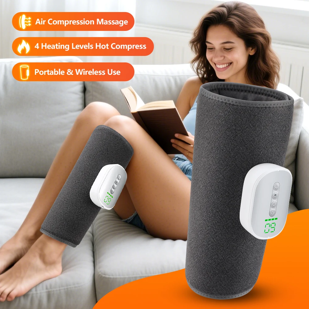 Electric Air Pressure Calf Massager for Relaxation and Blood Circulation