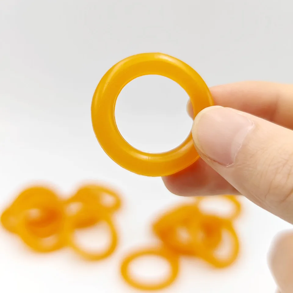 10x Accessoire D'anneau En Caoutchouc D'enrouleur De Canette