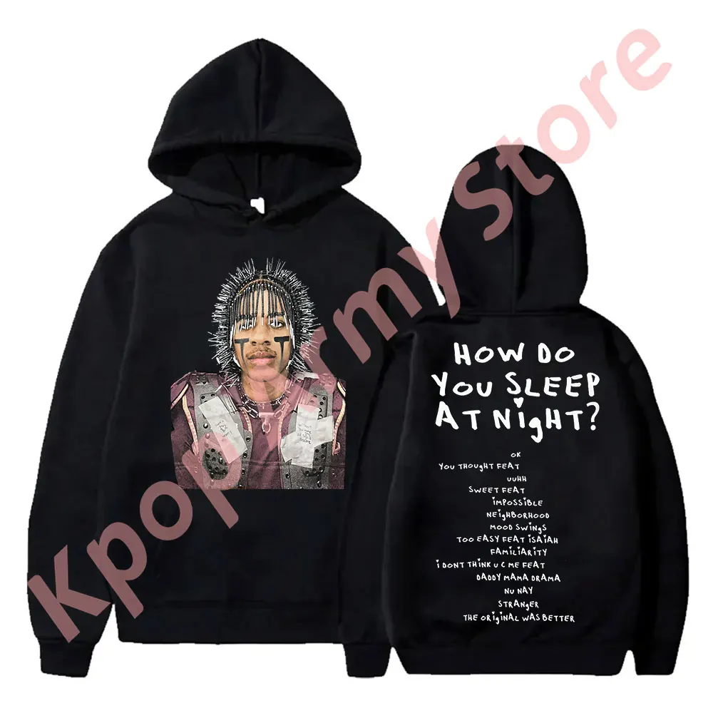 

Teezo Touchdown Tour Hoodies Spend the Night Merch Sweatshirts Unisex Fashion Casual HipHop Pullovers