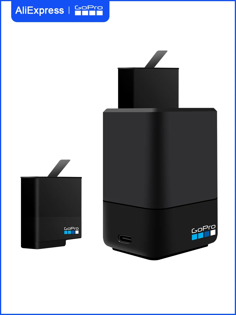 Batteries et Chargeur pour GoPro Hero 9/10/11 - Lot de 1 à 4