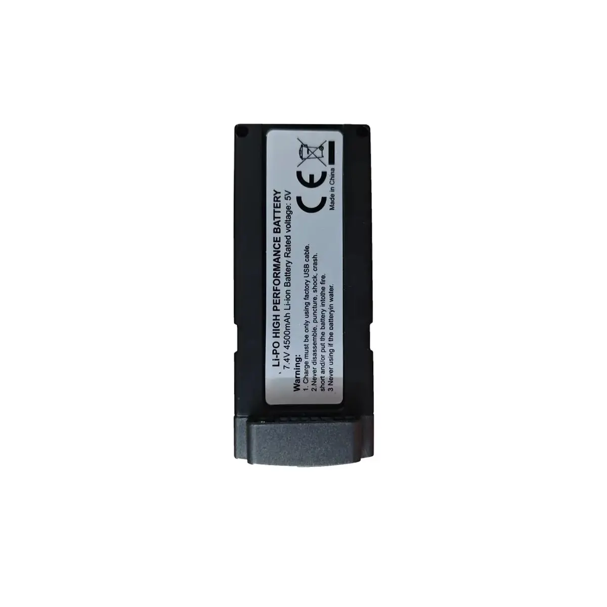 Batterie LiPo 7.4V 3000/4500mAh pour voiture RC - Lot de 1 à 3