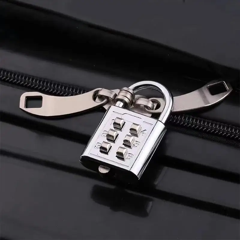 Preset Code Aftermarket Eight-digit Button Zinc Alloy Password Lock School Airport Backpack Travel Lock Waterproof password lock,combination padlock,combination locks