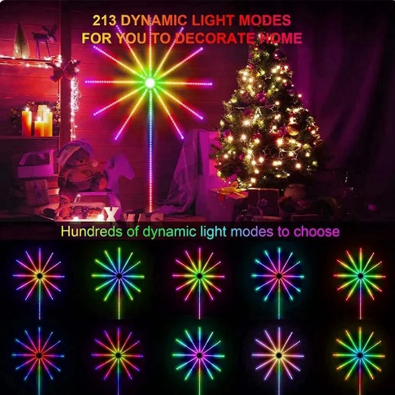 

Symphony Light Atmosphere Light USB LED Light Strip Strip Set Intelligent Voice Control RGB Holiday Decorative