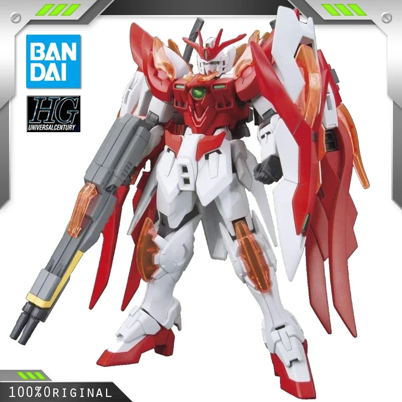 

BANDAI Anime HGBF 1/144 XXXG-00W0 WING ZERO Honoo новый мобильный отчет Gundam сборка пластиковая модель комплект экшн-игрушки Фигурки подарок