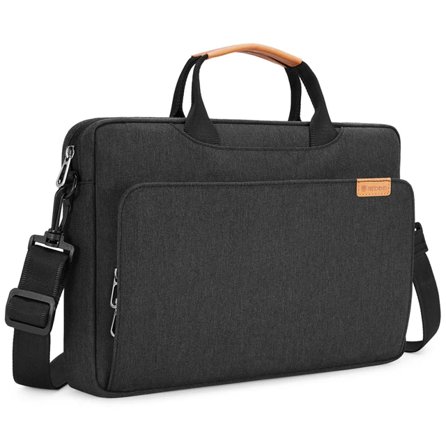 Borsa Laptop Premium 15.6 Pollici - Grigia, Antiurto E Impermeabile | Tasca Per Accessori E Tracolla Regolabile - Foto 5