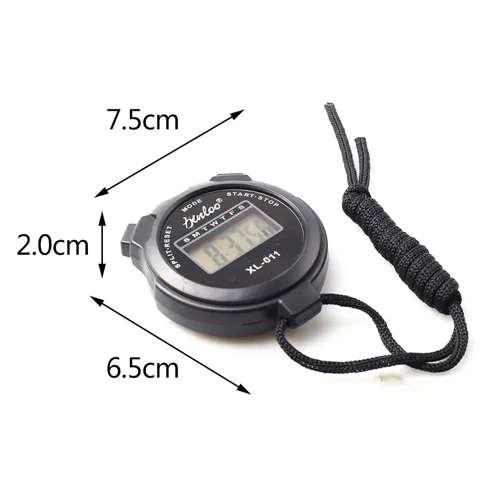 Chronomètre multifonctionnel, compteur, chronomètre de sport portatif, affichage numérique, minuterie de fitness, portable_voghion.com