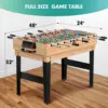 12-in-1 Game Table - 48" Combo Game Table, Ping Pong Table, Foosball Table, Air Hockey Table, Pool Table - Sports Arcade Games 4