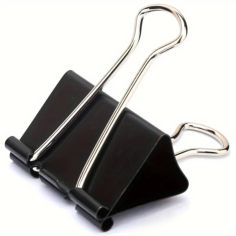 12 Pcs/Box Large Binder Clips. 2