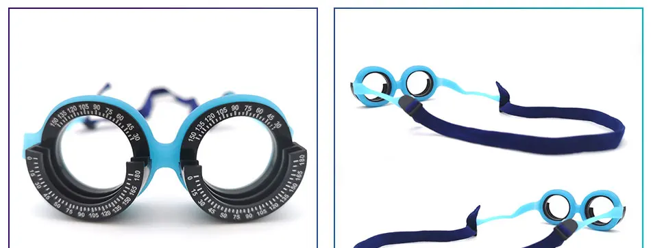 PD 48 56 New High Quality Children Trial Lens Frame Comfortable Frame Optometry Vision Test Glasses Accessories