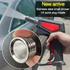 Stainless Steel 1/4 Quick Plug High Pressure Washer Nozzle - Replaceable Blades for Car Wash Home Outdoor Cleaning 2