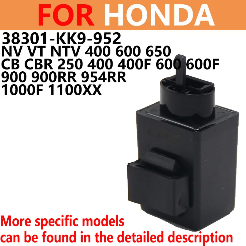 LED Flasher Relay For Honda NV VT NTV /CB CBR 250 400 400F 600 600F 900 900RR 954RR 1000F 1100XX/ 38301-KK9-952