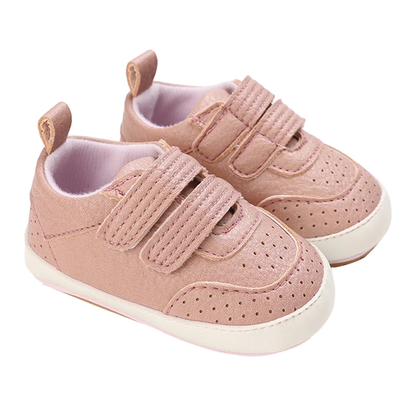 Baby Shoes Children Sports Shoes EWODOS Toddler Baby Kids PU Leather Sneakers Casual Shoes Cute Baby Flats Breathable Infant Walking Shoes for Newborn Girl Boys