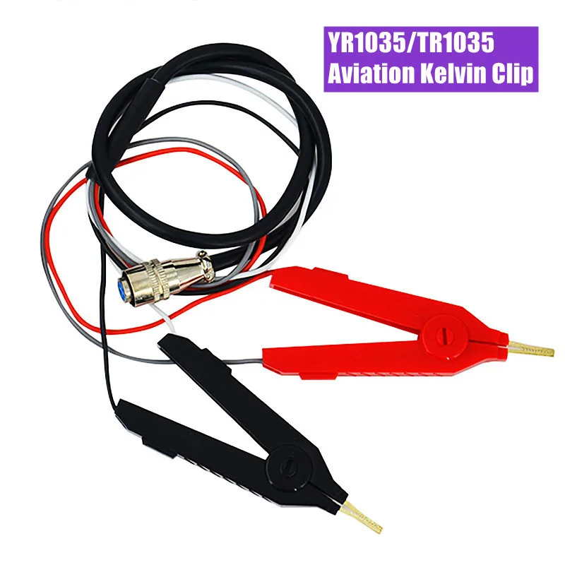 Yr1030 Yr1035 Test Di Resistenza Interna Della Batteria Clip Kelvin 18650 26650 32650 Test Della Batteria Morsetto Kelvin