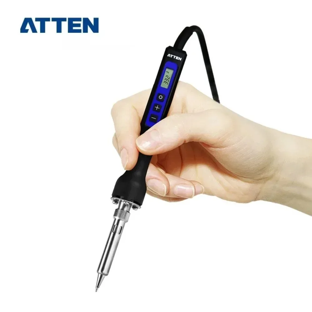 ATTEN 65W ST-2065D Electric Soldering Iron Station LED Digital Display Automatic Sleep Shutdown Temperature Adjustable 110V/220V 4
