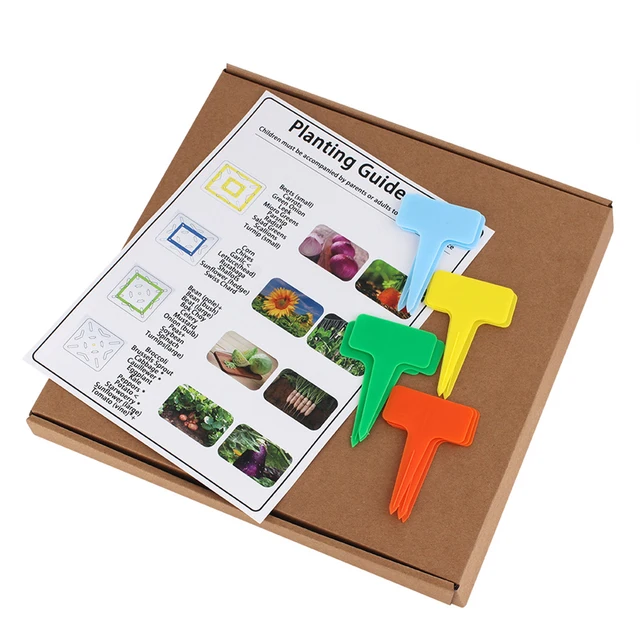 Színes Négyzetlábú Kertészeti Sablon Tartós Hosszú Távú Használatra Otthoni Kellékek - Image 6