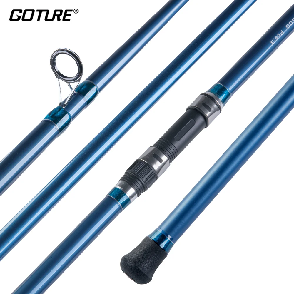 

Goture QUESTER 3 Setions Surf Spinning Fishing Rod 3.6m 3.9m 4.2m MH Power Portable Fishing Rod 120-250g For Sea Saltwater