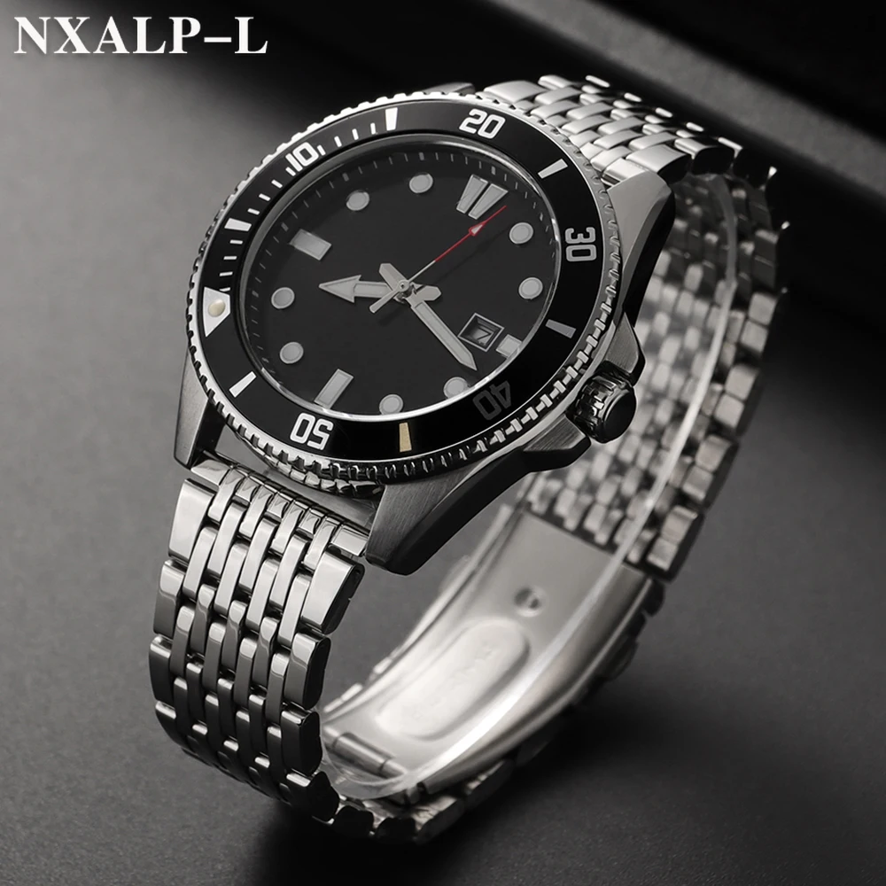 Elegant Stainless Steel Watch Band with Folding Safety Buckle