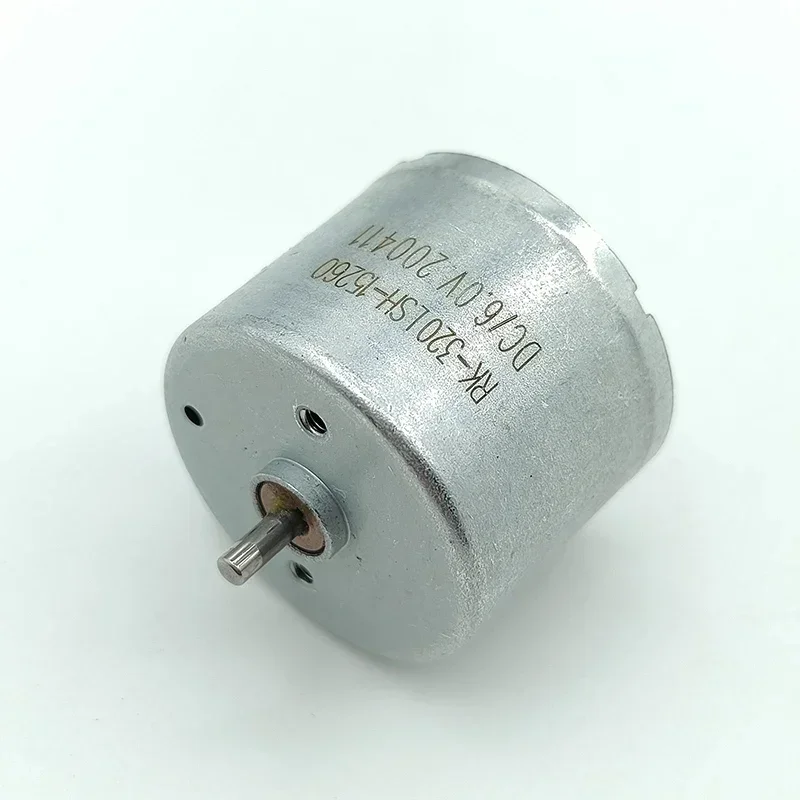 RK-320SH-15260 RF-320CH 미니 24mm 전기 모터 DC 3V 3.7V 5V 6V 9V 10900RPM 마이크로 라운드 스핀들 모터 DIY 취미 장난감 모델
