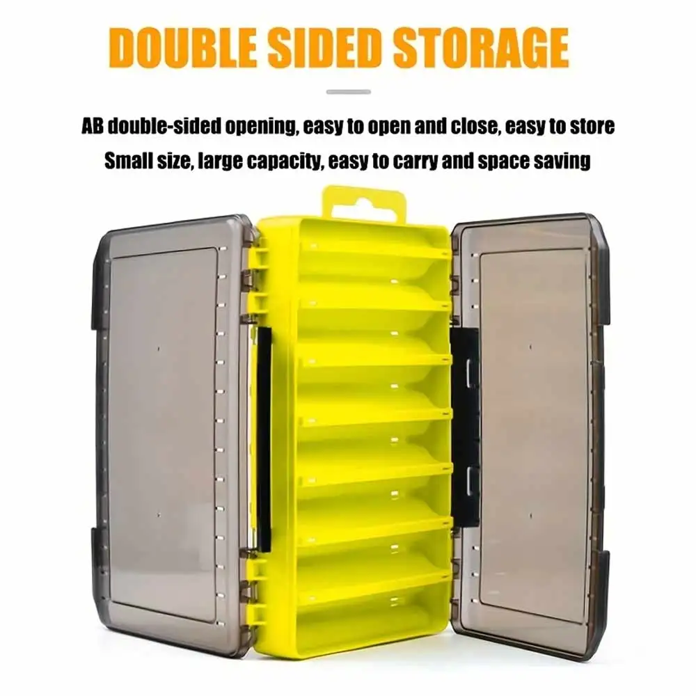 CAZULO Premium Double-Sided U-Shaped Fishing Gear Storage Box