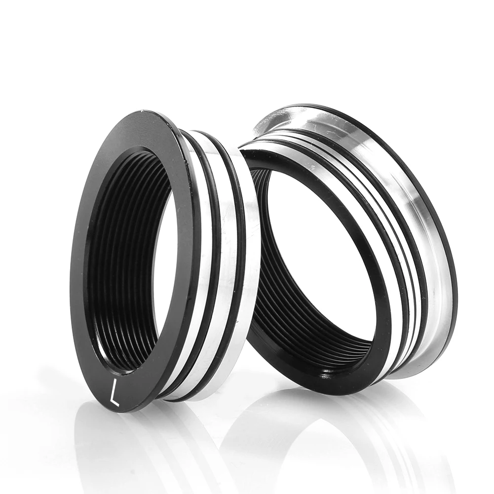 Bicycle Bottom Bracket Conversion Adapter BB30 To BSA BB68/73 BB51 BB52 BB70 BB30 To BSA Converter Aluminum Alloy with O-ring