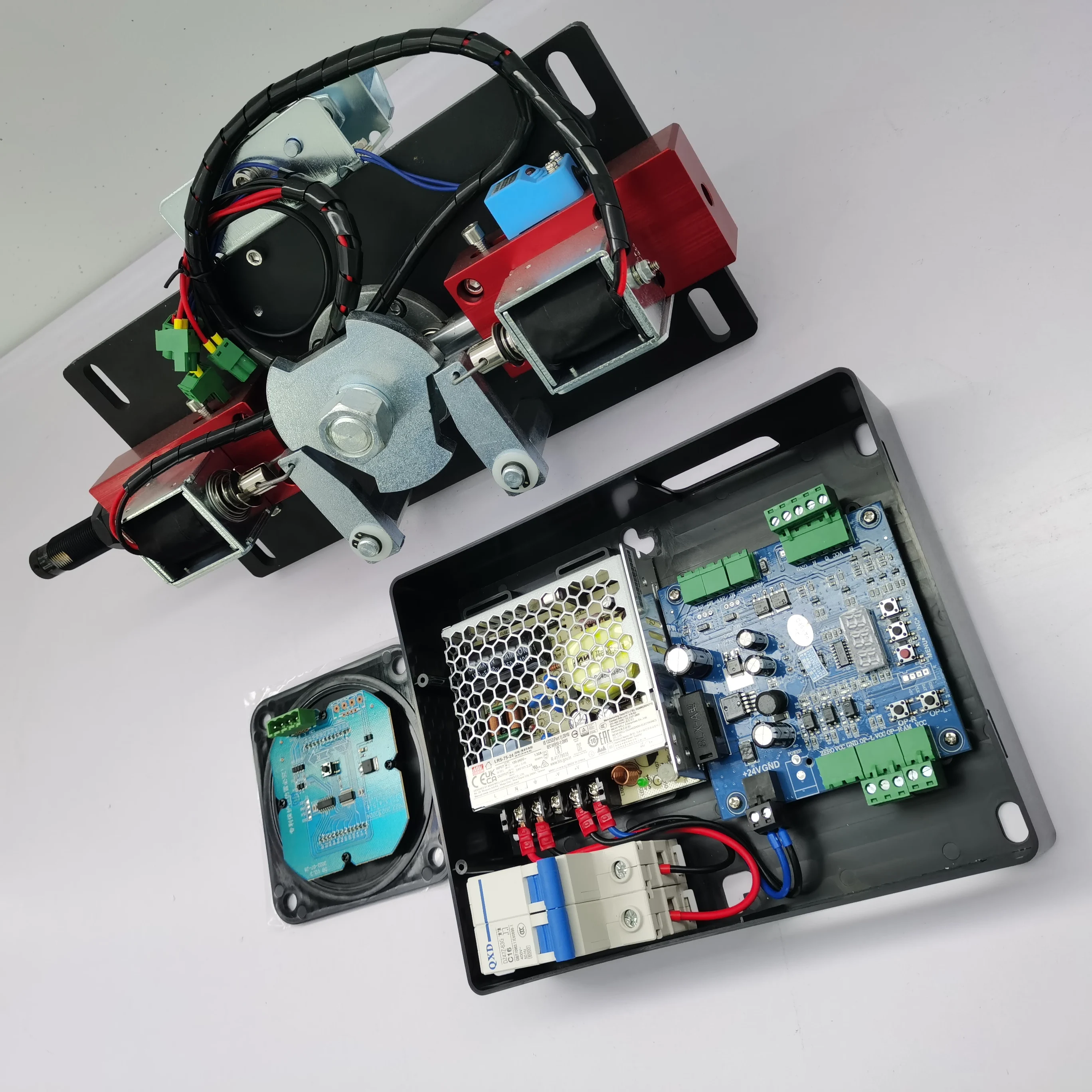 치성 유압식 삼각대 회전식 게이트 메커니즘 AC 220V AC110V 업데이트된 코어 회전식 게이트용