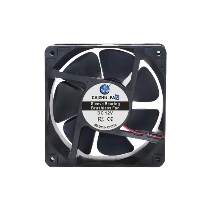 p1238b24h avc 12038 24v 0 35a 12cm inverter industrial computer cooling fan 120MM 12CM 12038  CPU Fan 120x120x38mm DC 12V 24V Computer Case Cooling Fan 2PIN