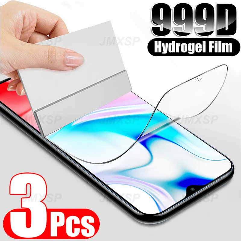 

Гидрогелевая пленка 3 шт. для Redmi 12C 11 Prime K60 Pro, защитная пленка для экрана Xiaomi Redmi Note 12, 11, 11T, 11E Pro Plus, 11S, 11R, SE, пленка