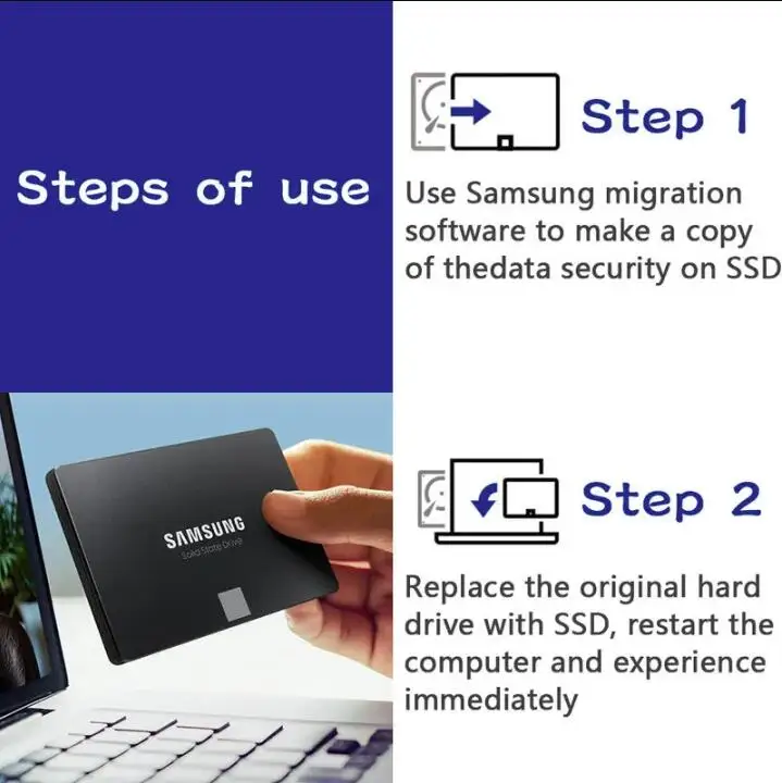 870 Evo, disco de armazenamento para laptop