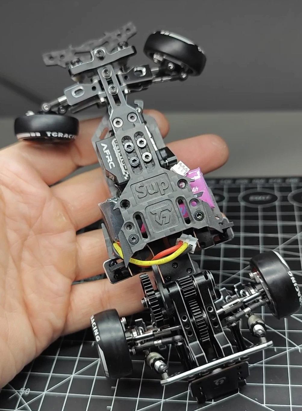 ドリラジ　フレーム Amazon | ZXYRC 1/24 RCフレームシャーシ アルミ合金組み立て