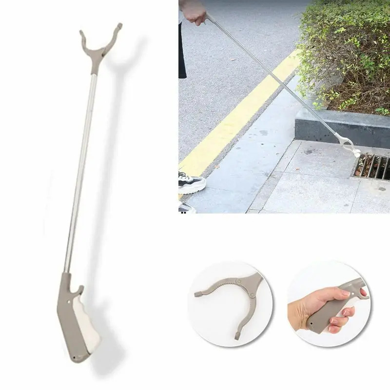 Garbage Reacher Picker Extender Grabber Gripper Trash Picker Telescopic