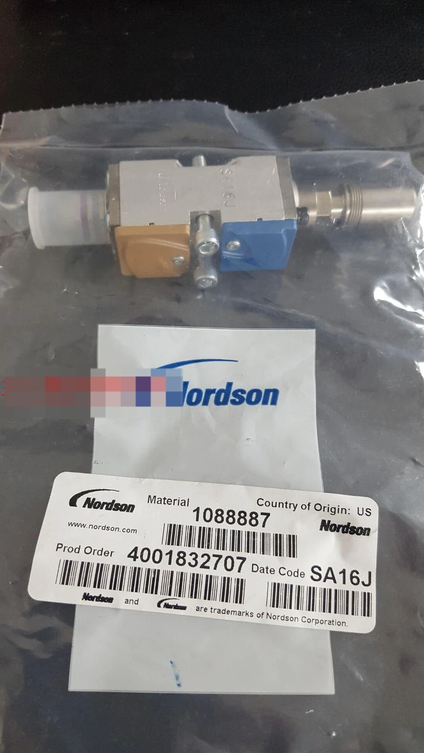 

Сопло Nordson 1088887, распылитель сопла 339695, модуль распыления клея