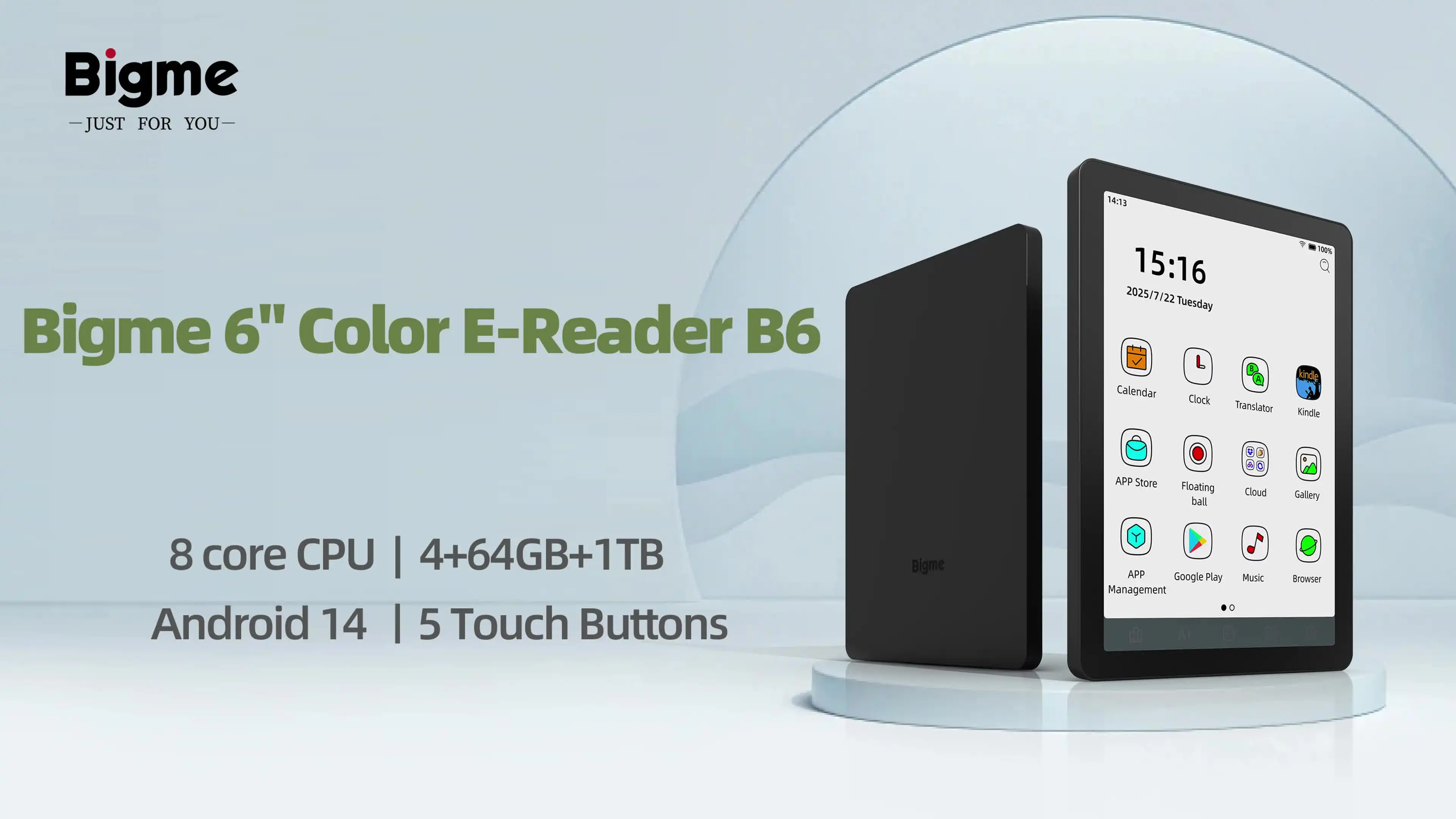 Bigme b6 ブラック 6インチ android 14 Amazon.co.jp: Bigme B6、カラー電子書籍リーダー、4GB+64GB 6