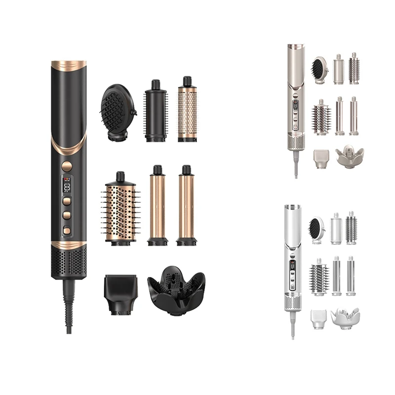 A27T-Folding Hair Dryer Negative Home Hot Air Comb Set Wind Salon Hair Styler Tool Professional Dryer EU Plug