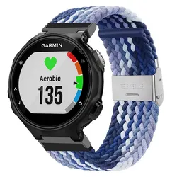Elastic Braided Nylon Adjustable Watch Band Straps - Forerunner 735xt (Color 8)