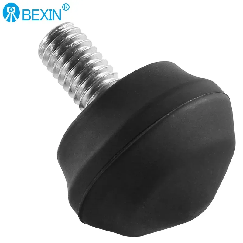 BEIXIN 범용 미끄럼 방지 고무 삼각대 발 스파이크, 3/8 인치 스레드 삼..